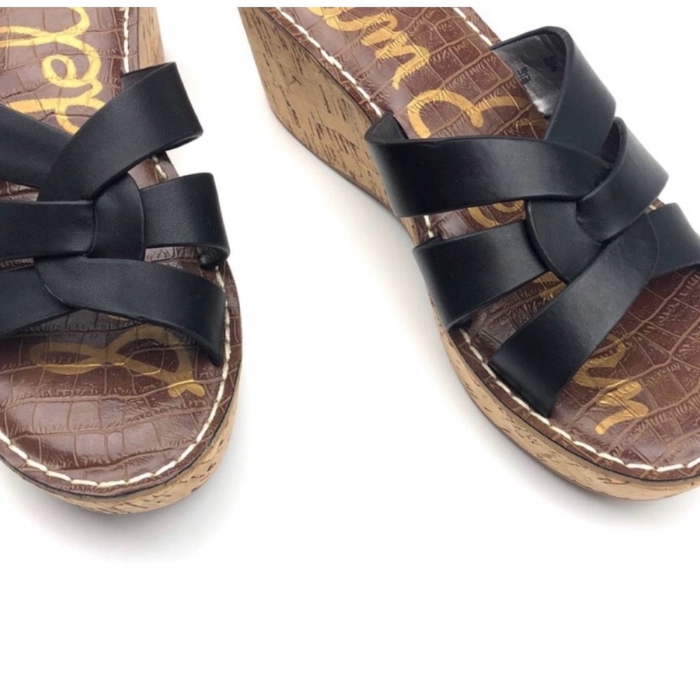 🪴HP! Sam Edelman Regis Cork Sandal Sz 8 - Picture 4 of 7